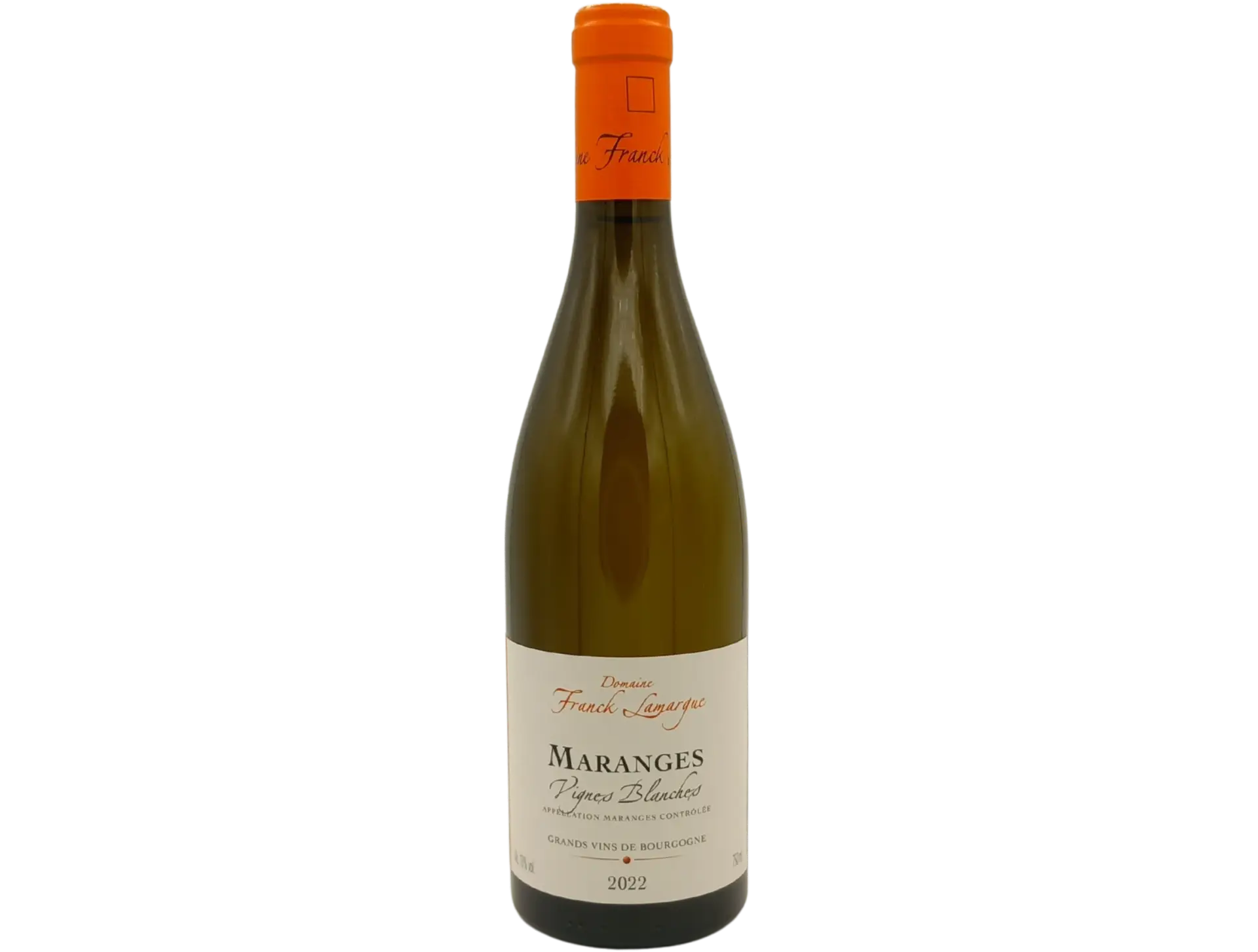 Maranges Vignes Blanches - Domaine Franck Lamargue